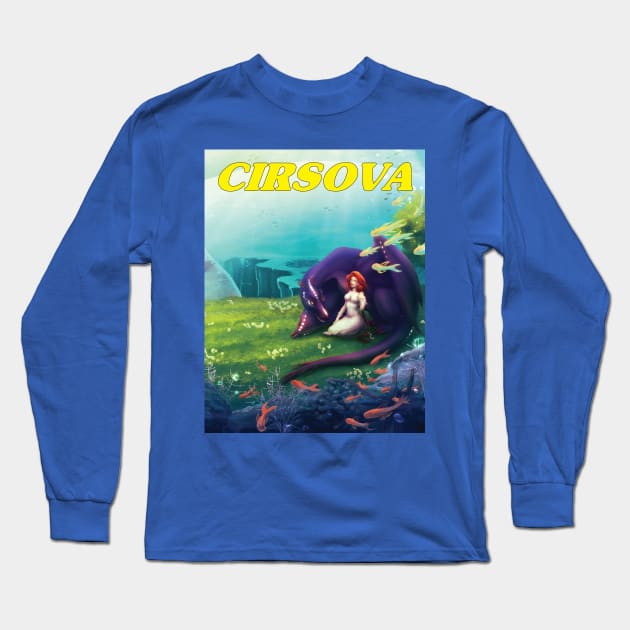 Halcyon Long Sleeve T-Shirt by cirsova